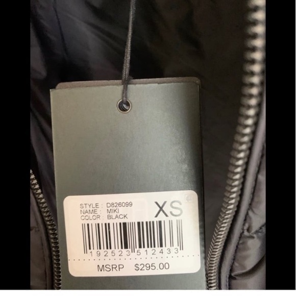 New DAWN LEVY Miki Down Feather Puffer Jacket in Black Size XS - Picture 9 of 12